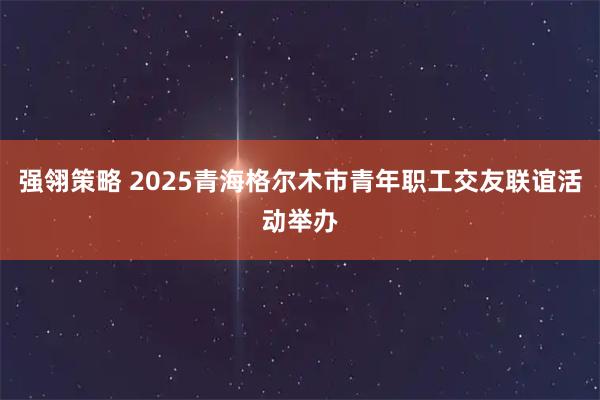 强翎策略 2025青海格尔木市青年职工交友联谊活动举办