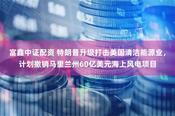 富鑫中证配资 特朗普升级打击美国清洁能源业，计划撤销马里兰州60亿美元海上风电项目